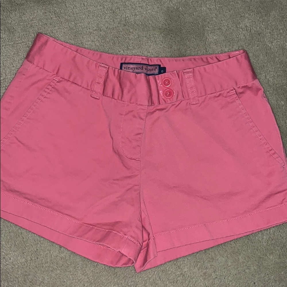 Pink Vineyard Vines shorts